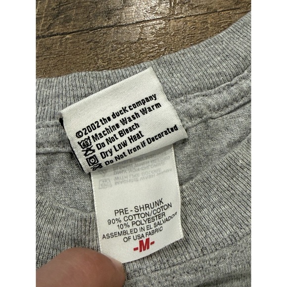 Vintage Y2k Joe Kokopelli Durango, Colorado Hiking Graphic Tee Grey Medium 2002 - Picture 5 of 10